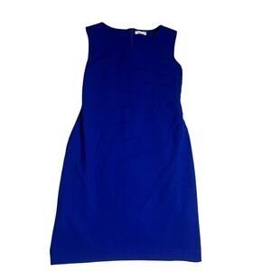 Calvin Klein Womens Shealth Dress Blue SIze 12